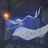 Pixelated icon shows a blue and white winged figure with glowing orange light source against dark background.