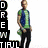 A person appears in multiple poses across a , wearing different outfits including green and blue shirts with accessories like necklaces and wristbands