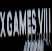 Static pixelated image of stylized text on a black background with visible compression artifacts and partial vertical distortion.