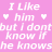 A static contact sheet of three animated frames showing pixelated text on a pink background with heart symbols, arranged in a 2x2 grid layout with one gray placeholder cell.