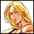 Pixelated image of a blonde woman with shoulder-length hair wearing a purple top, next to black background with white text "AnimeIM" and "com".