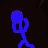 Blue stick figure icons in various poses with two 'Party' text on dark and white backgrounds