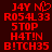 Red pixelated text on dark red background with one version containing a heart symbol replacing the 'O' in 'NO' and another version omitting the heart.