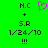 Green background displays black text and symbols with a pink pixelated heart icon in the center.