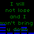 Green text on black background displays repeated phrases with blue horizontal bars beneath some lines, forming a rhythmic visual pattern.