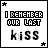 six identical pixelated text with 'I REMEMBER OUR LAST KISS' in blocky font, each bordered by four small stars