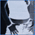 A pixelated animated icon shows a dark bird-like figure with outstretched wings against a light background, transitioning to a close-up of a dark helmeted head with white accents.