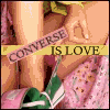Animated contact sheet showing two frames of a buddy icon with text overlay and partial character view.