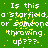 Green background with white pixelated text repeating 'Is this a starfield, a someoneor throwing up???' in three and two
