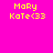 Pixelated text 'Mary Kate<33' in yellow on bright pink background with peach-colored rectangular overlays.