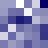 square pixels in varying shades of blue and white, forming a patterned arrangement without distinct subjects or text