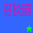Four quadrant with blue, teal, green backgrounds; pink pixelated text 'FIRA' and 'NIA' in top-left and bottom-right quadrants; small star icons in center of left-side quadrants