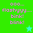 Pixelated text and star icons on green and cyan backgrounds with animation changes between frames.