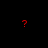 Four red question marks on black background, each positioned near a white rectangular bar in a -like arrangement
