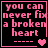 Four identical display pink pixelated text on black background with heart symbols changing from single to double then triple