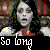A 50x50 pixel animated contact sheet showing three sequential frames of a cartoon character with pale skin, dark hair, and red clothing against a black background, displaying text changes across frames.