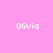Static pink background with nine identical white text instances of "Olivia" arranged in a