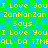 Pixelated text repeats across a green and blue checkered background with yellow lettering.