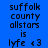 A static image with four distinct color blocks displaying text and a heart symbol.