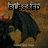Animated icon shows a figure with black wings against an orange-brown background, text above changes from 'BLESSED' to 'BLACK' and then 'WINGS'.