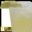 Animated sequence of a glass with light yellow liquid and green garnish, each frame showing subtle color shifts in the liquid.