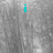 A static image with cyan text on a gray pixelated background displaying 'i love you christina <3'.
