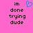 Pixelated text on pink background with blue heart symbol above the left side of text.