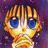 A pixelated anime-style character with orange hair and blue eyes on a purple background, next to text reading "Anime IM" and "com" on black.