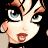A pixelated cartoon-style buddy icon featuring a close-up of a woman's face on the left and green text reading "Original Icons .com" on a dark green background to the right.