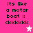 Pixelated text on bright pink background with two star icons, one white and one light pink.