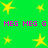 Green background with yellow stars and pink text repeating 'MEG MEG G' in two horizontal