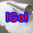 !Go! text in blue and red on white fabric background; !Eiks! text in red with black silhouette of figure holding pom-poms.