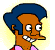 Pixelated cartoon character portraits in a , featuring yellow-skinned figures with exaggerated facial features and varied hairstyles, some with accessories like hats and glasses