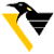 Animated hockey-themed buddy icon featuring a penguin, NHL shield, and Eastern Conference logo with motion effects.