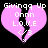 Two side-by-side pixelated images of a broken pink heart with white text on black background, showing slight animation difference in the bottom-right corner.