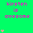 Green background with pink text reading 'kirsten is awesome' and small pink heart symbols scattered around.