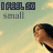 identical small icons showing a person with dark hair against a light blue sky background, each labeled 'I FEEL 50' and 'small'