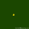 Green background with repeated oil lamp icons and text 'Wishing you joy and prosperity on Deepawali', featuring animated particle effects above the lamps.