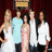 Animated sequence showing High School Musical cast members in formal attire and group poses with golden text overlay.