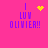 Pixelated pink background with purple text 'LUM OLIVIER!!' and four distinct yellow pixel clusters in different positions.