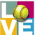 six distinct buddy icons featuring baseballs, text, and sports-themed graphics with varied color schemes and text elements