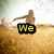 A four- shows distinct visual elements: a figure on sand with 'We' text, a grayscale image with 'LOVE', green grass with 'picnik', and an empty