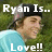 Pixelated image of a person with long brown hair wearing a light blue shirt and dark cap, set against green foliage background with overlaid text.