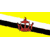 Static 50x50 pixel icon featuring a red crown-like symbol on black diagonal stripes against bright yellow background with white accents.