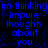 A 4-frame animated contact sheet showing repeated blue pixelated text on a black background with faint blue decorative borders.