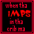 Red pixelated text on black background with animated changes , displaying phrases like 'when tha PIMPS in tha crib ma' and 'drop it like its HAWT' in varying letter states