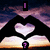 Pixelated icon shows a heart-shaped figure with purple accents against a dark background with pink and blue gradients.