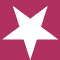 White five-pointed stars on a solid magenta background arranged in a pattern