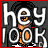 Pixel art contact sheet of a 3x2 grid showing six frames from an animated AIM buddy icon featuring a cartoon woman with black hair, blue eyes, and a cross necklace against a gray background.