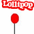 Four lollipop icons with red, cyan, green, and green heads on black sticks, each labeled 'Lollipop' in matching colored text above or below.